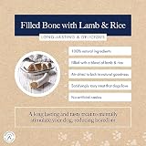 Hollings Filled Bone with Lamb & Rice Dog Chew 100% Natural 1 Count view 2