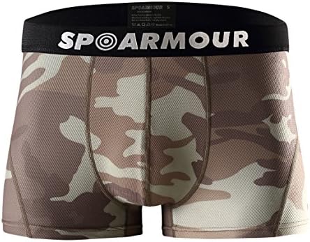 Spoarmour Men's Breathable Quick Dry Mesh Brief , Camouflage2 , Medium