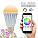 Flux WiFi Smart LED Light Bulb - Compatible with Alexa, Google Home Assistant & IFTTT - Smartphone Controlled Multicolored Color Changing Lights - Sunrise Wake Up Light & Dimmable Night Light