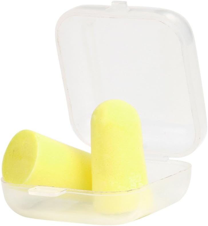 Ultra Soft Sponge Earplugs Comfortable Ear Plugs for Sleeping, Snoring, Travel