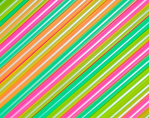 Coffee Stir Sticks, Drink Stirrers: Made in USA, BPA Free | 5.25" Assorted Neon | 1000ct