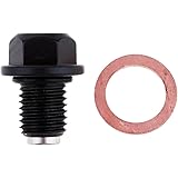 FLAMEERMagnetic Oil Drain Plug Bolt for Yamaha YZF-R6 1999-2016 XJ6F/S 2009-2013 FZ-07 2015-2016 MT-07 2014-2017 FZ8 2011-2014