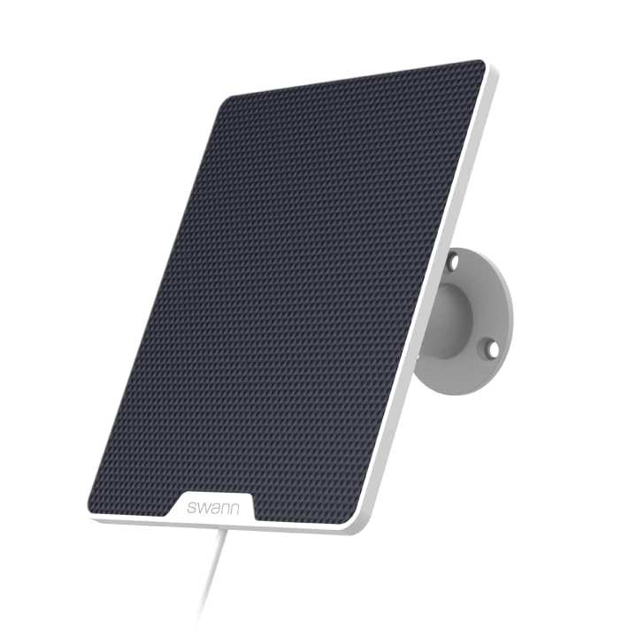 Swann Compatible Solar Panel For Security Camera Accessory
