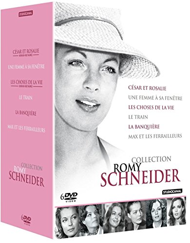 Collection Romy Schneider : César Et Rosalie + Une Femme À Sa Fenêtre + Les Choses De La Vie + Le Train + La Banquière + Max Et Les Ferrailleurs - Pack