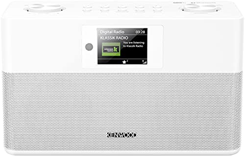 KENWOOD CR-ST80DAB-W DAB+/FM Radio, Bluetooth Streaming in White