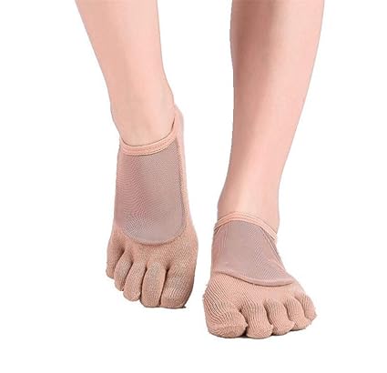 WGE Calcetines Yoga Calcetines Antideslizantes Calcetines ...