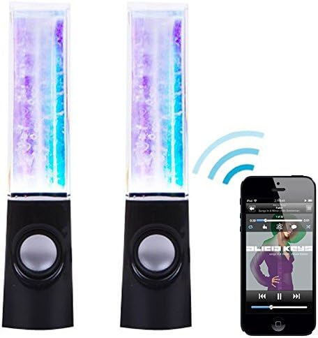 bluetooth light fountain speakers