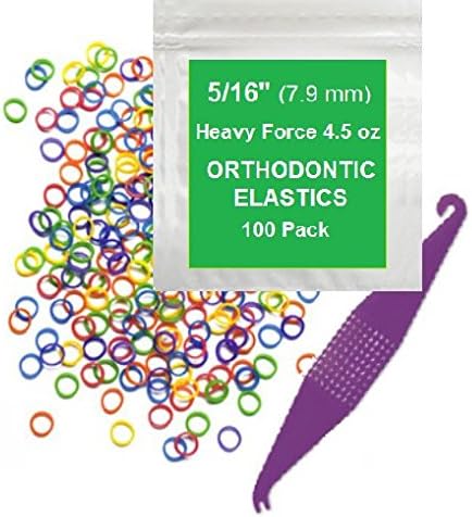 5/16 Inch Orthodontic Elastic Rubber Bands