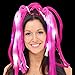 Fun Central Windy City Novelties Light Up Pink Party Dreads