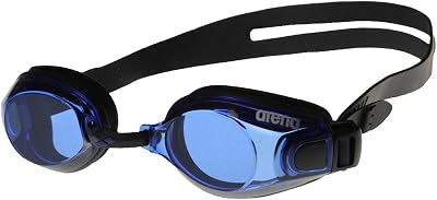 Zoom X-Fit Gafas de Natación Unisex para Adultos, Gafas para Piscina con Lentes Anchas, con Protección UV y Antiempañamiento, Puente Nasal Ajustable, Juntas de Silicona