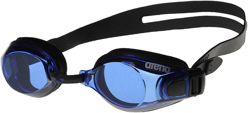 Zoom X-Fit Occhialini Nuoto Unisex Adulto, Occhialini Piscina con Ampie Lenti, con Trattamento Anti-Appannamento e Protezione UV, Ponte Nasale Regolabile, Guarnizioni in Silicone