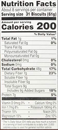 Kashi Organic Cinnamon Harvest Breakfast Cereal, Vegan, Box, 1.01 lb, 65.2 Oz, Pack of 4