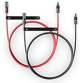 Enphase 10 m Solar Extension Cables &ndash; Heavy-Duty MC4 Cables for IQ PowerPack 1500 and IQ Portable Solar Panel, Increase Solar Panel Reach for Proper Sunlight (Red and Black, 10 m Each)