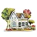 3D Architecture Houses Jigsaw Puzzles For Kids Handmade Creative Assemble Dream House (32 Pieces)