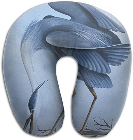 Gtrgh Grgeat Blue Heron Ate An Egg Super U Type Pillow Neck Pillow Outdoor Travel Pillow Relief Neck Pain