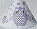 Purple Owl Lamp Shade Children's Purple Owl Woodland Forest Animal Nursery Room Decor