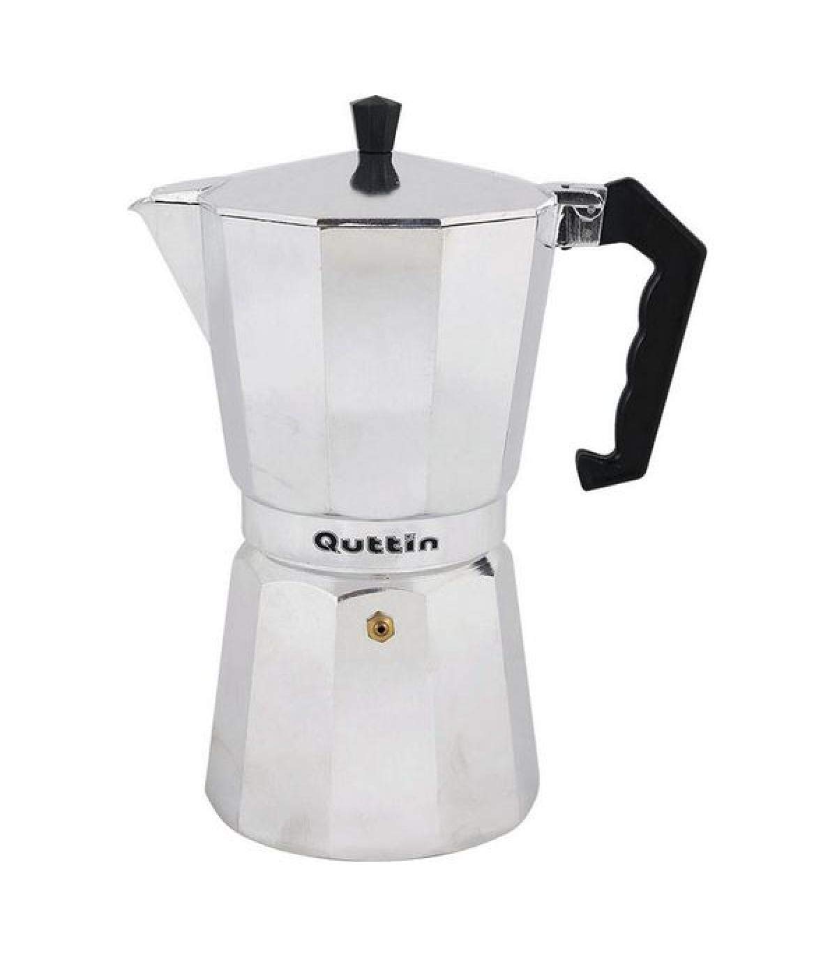 QUTTIN Aluminium Italian Coffee Maker