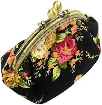 POPUCT Retro Women's Cute Classic Exquisite Buckle Coin Purse