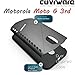 COVRWARE Moto G (3rd Gen) [ Shield Series ] Dual Layer Armor Case [ Screen Protector ] for Motorola Moto G (3rd Gen 2015) Will Not Fit Moto G (2nd) 2014 - Gray (CW-MG3-SH10)