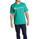 Champion Men's T-shirt, Cotton Midweight Men's Crewneck Tee,t-shirt for Men, Graphic Script