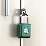 Fingerprint Padlock eLinkSmart Green Metal Padlock