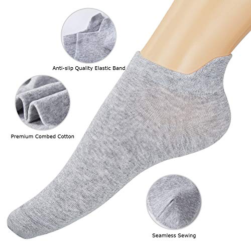 Low Cut socks for Women 9 Pack, Athletic Low Cut Sock Sport Running Athletic Socks