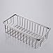 KES Bathroom Shower Caddy Rectangular Extra Deep SUS304 Stainless Steel Wall Mount Brushed Finish, A2125-2