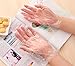 1000 Pcs Large Plastic Disposable Gloves for Kitchen Cooking Cleaning Safety Food Handling Gloves Powder & Sulfur Free