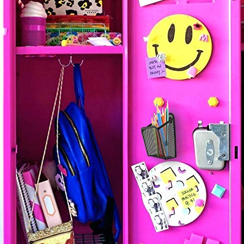 HiGift 3 Pack Magnet Basket Magnetic Pencil Holder Organizer, Magnet Marker Holder, Mesh Storage Basket Organizer for for School Lockers Accessories, Refrigerators, Metal Cabinets, Desk