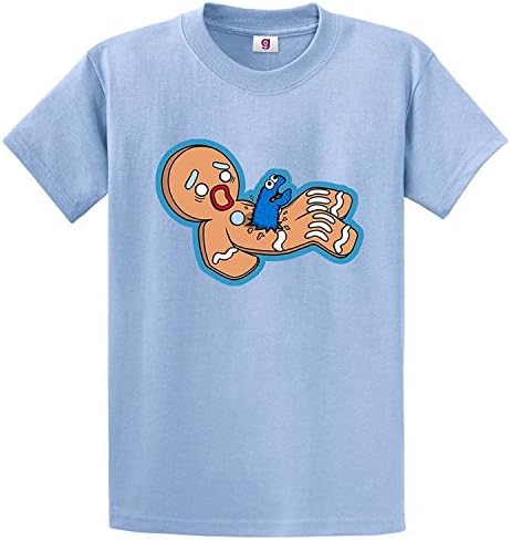 Inspired Funny Cookie Monster Ginger Bread Cookie Lovers Chocolate Lovers T-Shirt