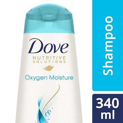 Dove Oxygen Moisture Shampoo, 340ml