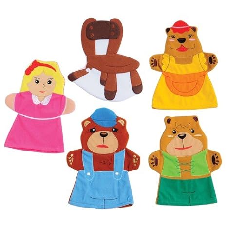 tellatale hand puppet goldilocks