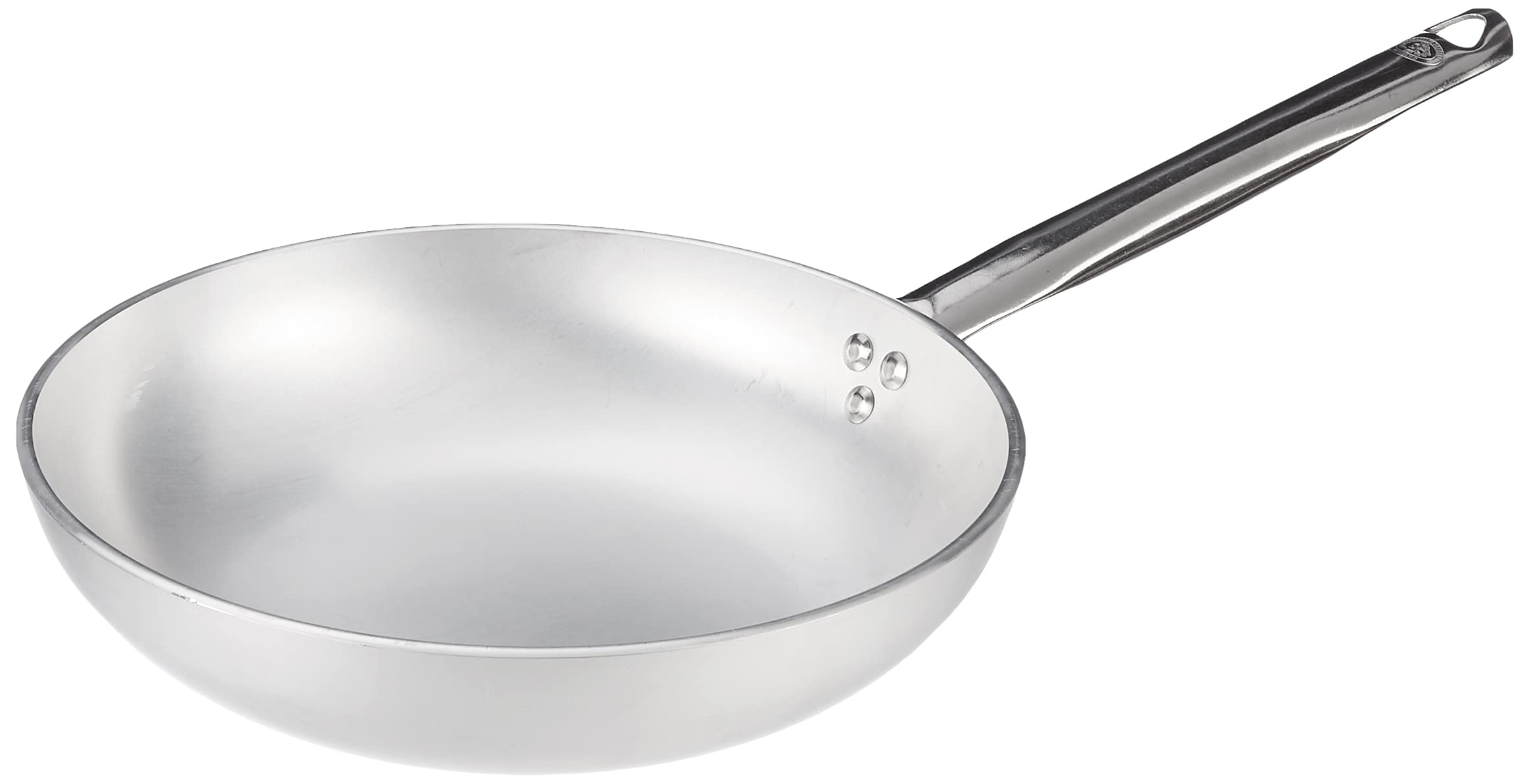 Pentole Agnelli ALMR1111B28 High Countersunk Radiant Pan, Aluminum 5 mm, 28 cm