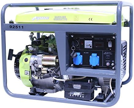 Varan Motors 92511 Gasoline Generator Set 6.0 kW 2 x 230V 1 x 12VDC