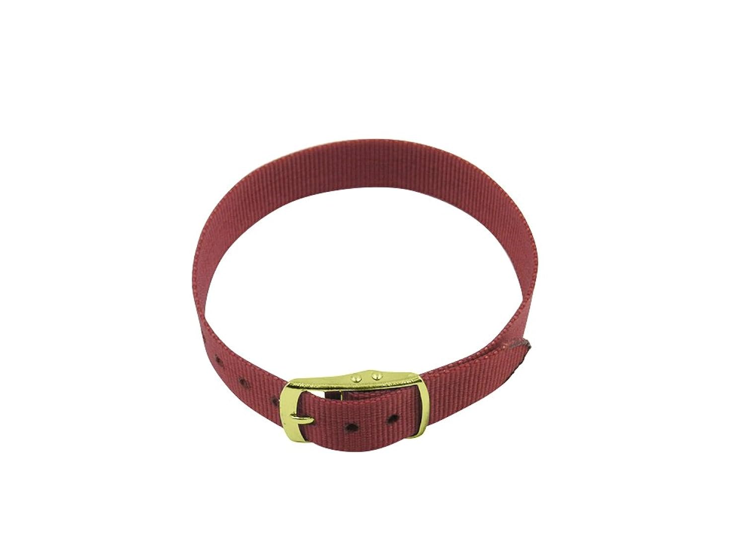 ポイント10倍 14 Mmレディースburgundy One Piece Slip Thruナイロンスポーツアクティブ腕時計バンド B075trvpll Wisehost Co Il