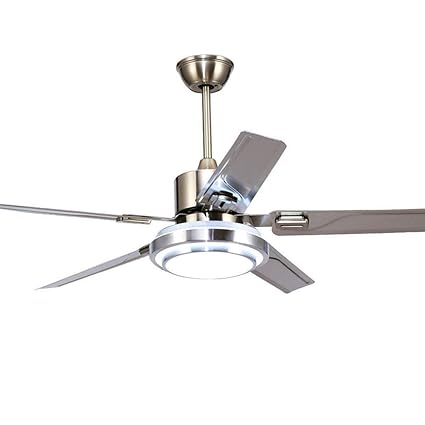 Wanglei 5 Blade Stainless Steel Remote Control Ceiling Fan 3
