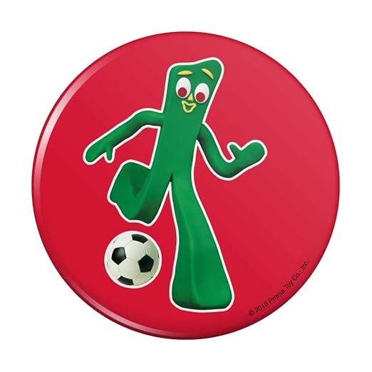 Sporty Gumby Fútbol jugador de balón arcilla arte cocina ...