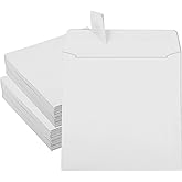 gisgfim 70 Pcs 6x6 Inch Square Envelopes with Self Seal Bulk 70LB White Square Invitation Envelope Greeting Card Lottery Tick
