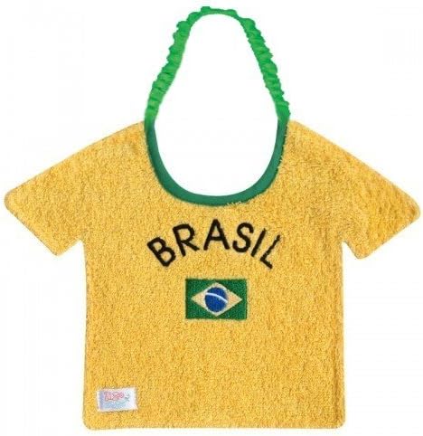 Zigozago - Baby Bib Brasil t-shirt - Tie: Elastic - One Size