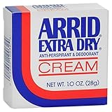 Arrid Deodorant 1 Ounce Cream Extra Dry Jar (29ml)