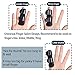 Povihome Trigger Finger Splint, Finger Knuckle Support Brace for Straightening Curved, Bent, Locked and Mallet Finger