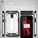 MYLB OnePlus 6T Case,Hybrid Rugged Dual Layer Armor Grip with Rugged Yet Resilient Shock Absorption Design for OnePlus 6T Smartphone (Black)