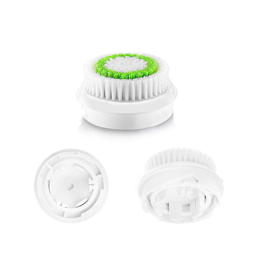 Facial Cleansing Brush Head, Exfoliator Facial Brush Head Quality Replacement Brush Head Facial Cleaning Tool (6 Pack): Beauty