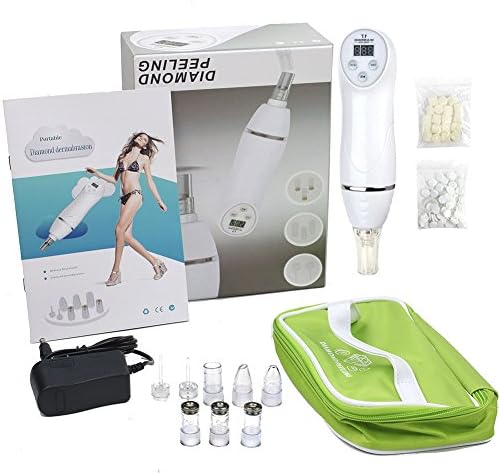 Facial Diamond Peeling Microdermabrasion Machine Dermabrasion Kit Pore Vacuum Blackhead Remover Pen