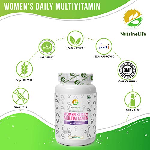 NutrineLife Women’s Daily Multivitamin supplement for Women, Beauty, stamina Immunity with Essential Minerals… 4 NutrineLife Women’s Daily Multivitamin supplement for Women, Beauty, stamina Immunity with Essential Minerals… - Image 4