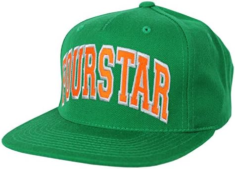 Fourstar Skateboard Hat Bold Green/Orange Snapback