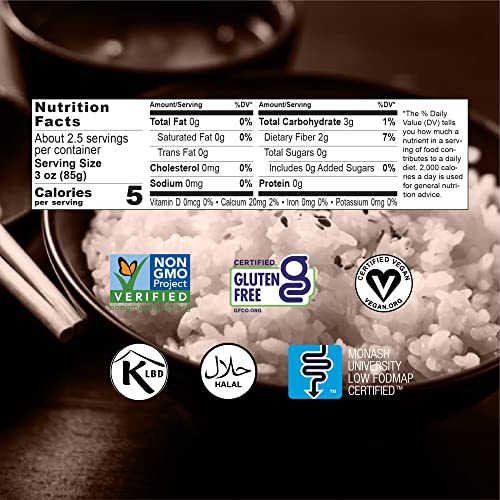 Miracle Noodle Miracle Rice Konjac Rice, Keto Rice, PlantBased