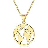 ChicSilver Coin Necklace Sterling Silver Vintage Round Circle Disc Dainty Coin Pendant Necklaces for Women