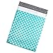 Inspired Mailers - Poly Mailers 10x13-100 Pack - Aqua Mermaid Scales Deluxe - Mailing Bags - 10x13 Poly Mailers - Shirt Packaging Bags - Packing Envelopes for Shipping