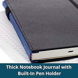 Thick Blank Journal Notebook with Unlined / Unruled